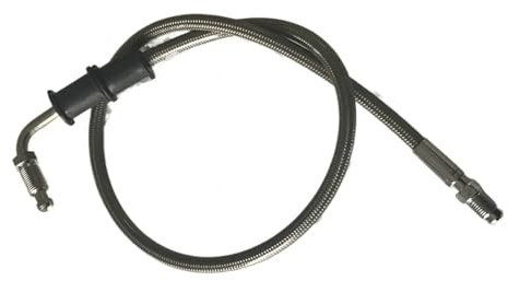 Tubo Freno Per Auto E Moto In Treccia Di Acciaio Inossidabile, In PTFE, Con Raccordi Maschio M10X1 Tubi flessibili freni(218cm)