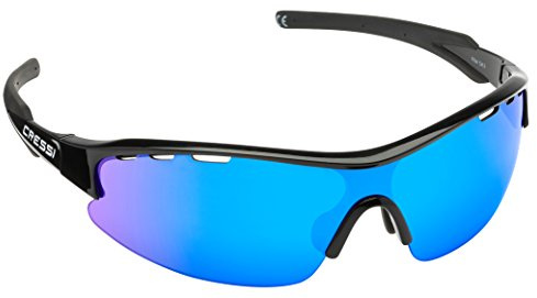 *Vento Sunglasses Black/Blue Lens