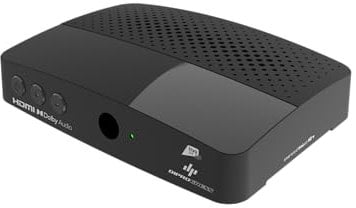 DIPROGRESS Ricevitore tivùsat HD Classic Edition - DPS102TV, Nero