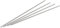 sourcing map 4 Stück Voll Gewindestange M4 x 250mm 304 Edelstahl Rechtsgewinde