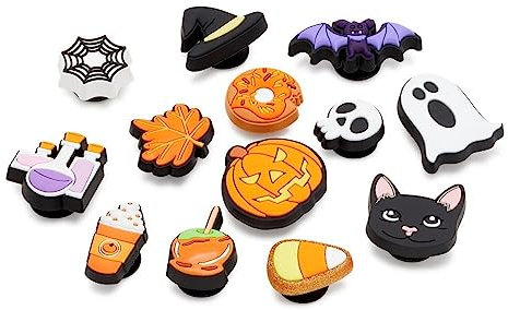 Crocs Jibbitz Schuh-Anstecker, Halloween-Multipack, Horror-Charms, Gruselige Halloween, 13 Pack