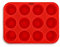 12 Cup Silicone Muffin Trays, Yorkshire Pudding Tray, Silicone Cake Moulds for Baking, Non Stick Muffin Tin, Baking Mould for Muffins, Cupcakes, Silicone Bakeware Tray