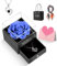GOICC Rosa Eterna Natural Preservada Día de la Madre Regalos Originales con Collar para Mujer Mamá Abuela Flor Eterna para Mujer Novia Pareja para San Valentin Navidad Cumpleaños Aniversario(Violeta)