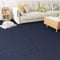 Livelynine Carpet Tiles Self Adhesive Navy Blue 30x30CM Stick on Carpet Tiles for Hallway Living Room Non-Slip Office Carpet Tiles 16-Tiles Sticky Back Bedroom Rug Square Dark Blue Commercial Carpet