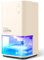 Déshumidificateur 1200ML, Heelay® Déshumidificateur d'Air Electrique Ultra Silencieux Arrêt Automatique 7 Lumière LED Colorée Portable Compact Pour la cave salle de bain,Armoire,Chambre, Champagne