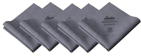 Vileda Professional,Bayeta Microfibra PurMicro Active XL,Gris,5uds,59x44cm