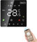 ERYUE Termostato intelligente per la casa Touchscreen WiFi App vocale Controllo della temperatura programmabile Protezione IP20 Modalità automatica/manuale Termostato digitale per riscaldamento a