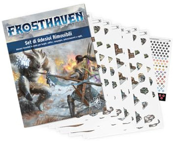 Frosthaven – Aufkleber-Set abnehmbar auf Italienisch – Asmodee ASM10807