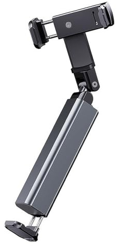 ARFUKA Handyhalterung Flugzeug Halterung Verstellbare Klemmhalterung Tragbarer Handy Stander Smartphone Halterung für Flugzeug Küche Büro Tisch