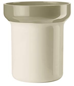 Guzzini Porta/Scola Utensili Kitchen Active Design, Argilla Chiaro, 15.6 x 15.6 x h17 cm