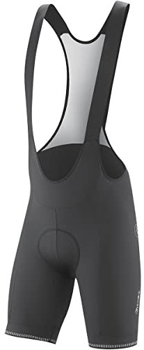 Gonso Sitivo Bib, Kurze Herren Träger-Radhose, Mit Sitivo Green Comfort Sitzpolster, Hohe Bewegungselastizität und Antirutsch-Silikon-Beingummi, Enganliegende Passform, Schwarz/Grün, Gr. 6XL
