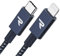 RAMPOW USB C auf Lightning Kabel Nylon 2M [MFi-zertifiziertes ] für iPhone 14/13/12/11/11 Pro/Pro Max/XS/XR/X/8/7/6, iPad Mini, iPad Air -2M, Navy Blau