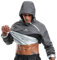 HOTSUIT Schwitzjacke Herren Sauna Trainingsjacke Sportjacke Fitness Schwitzjacke - Nano-Silver V2.0
