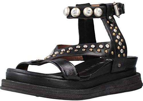 AS 98 Damen Sandalen Sandaletten A15011 Schwarz 40 EU