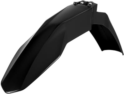 POLISPORT 8557100005 Original Replica Front Fender Made of Durable and Durable Glossy Plastic Compatible with Motorcycles Gas Gas in Black
