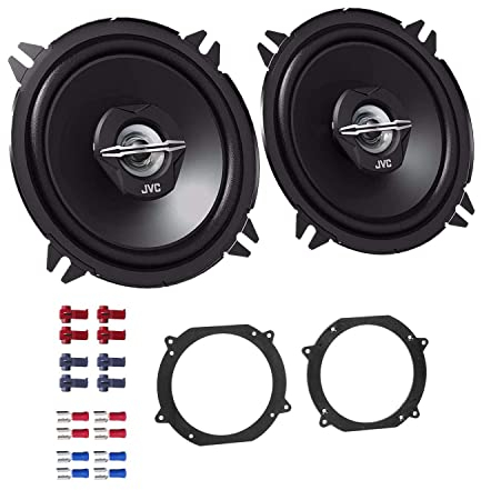 JVC CS-J520X Auto Lautsprecher Boxen 500 Watt 13 cm 2 Wege Koax passend für Volvo 850 1991-1996 Türen Front und Heck