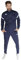 Kappa Dalcito Tuta da ginnastica, Blu / Bianco, L Unisex - Adulto