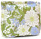 Fycyko Kosmetiktasche Spitze Blume bestickte Kosmetikbeutel Multifunktionale Makeup Tasche Reise Kosmetiktaschen Tragbare Verfassungsbeutel Waschtasche Münzbeutel mit Reißverschluss für Frauen - Grün