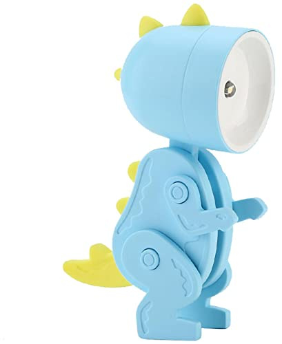 Bexdug Dinosaurier-Lampe,LED-PVC-Nachttischlampe Nachtlicht | Batteriebetriebene Tier-Nachttischlampe mit einstellbaren Gesten für Schlafzimmer