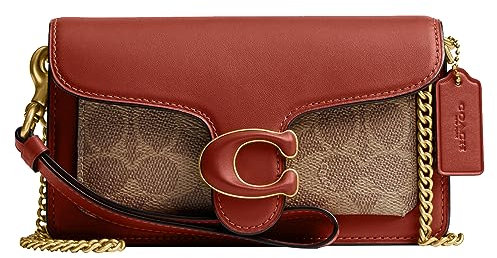 Coach Signature Tabby Armband, beschichtetes Segeltuch, Hellbraun, Einheitsgröße, Hellbraun