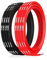 Cavo Elettronico Super Flessibile in Silicone 5,26mm² 10AWG - 5 Metri (2.5m Nero + 2.5m Rosso) per Modelli Radiocomandati, Elettrodomestici e Applicazioni Elettriche