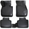 Rizline Passgenau 3D Fussmatten Auto Kompatibel mit BMW 2 Series F45 Active Tourer 2014-2021 Auto Zubehör 1. Und 2. Reihe Gummimatten Autos TPE Allwetter Geruchlos rutschfest Schwarz