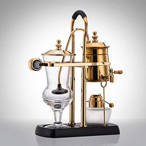 TEmkin Einbau-Kaffeemaschinen, Kaffeemaschine, Siphon-Kaffeemaschine, europäische Kaffeemaschine, Messbecher + Messlöffel + Bedienungsanleitung (Farbe: Stil 1) (Stil 2)