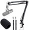 SM7dB Bras Micro, Support Micro pour Shure SM7dB, Pied de Micro Shure avec Bonnette en Mousse Anti-pop, Tube de Fixation Perche Micro Shure SM7dB Microphone Dynamique pour Streaming par YOUSHARES