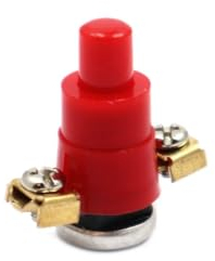 WITTKOWARE Thermoschutzschalter/Überhitzungsschutz für Kabeltrommel, 56°C, 16A/250V, rot