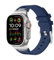 Shesyuki Men Sport Apple Watch Band Compatible with Apple Watch Ultra 2/Ultra Strap 49mm 45mm 44mm 42mm, Soft Silicone Watch Strap Designed for iWatch Series 9 8 7 6 SE 5 4 3 2 1