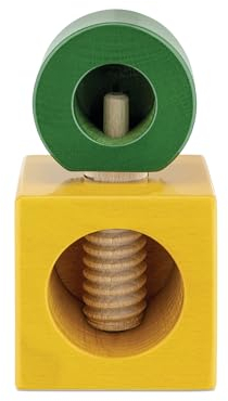 Alessi ES20 1 Schiaccianoci, Wood, Giallo, Verde