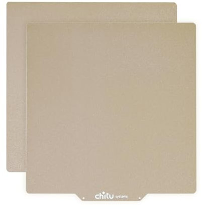Double Sided Texture PEI Build Plate for Bambu Lab X1/ X1C/A1/P1P/ P1S 3D Printer, 257x257mm High Temperature Resistance 3D Printer Flexible Spring Steel Removable Platform