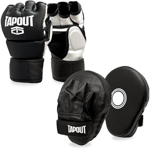 TAPOUT MMA-Kit: 284 g Handschuhe mit passenden blockierenden Fokuspolstern
