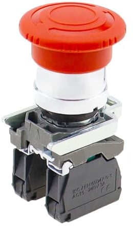 Emergency Stop Push Button Switch For Industrial Control turn to release push button switch IDGTTLDF(2NC)