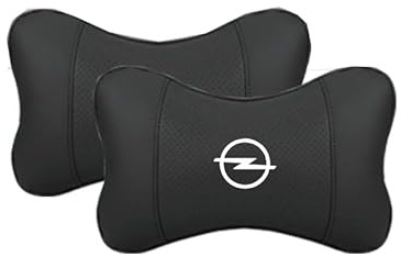 nlwopf 2pcs Auto Nackenkissen Autositz Kopf Nackenstütze Kopfstütze, für Opel Opc Opcline Corsa Gsi Astra Sxi Vectra Gtc Auto-Kissen zum Fahren Nackenschmerzlinderung,C