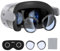 Upgrade Lens Protector Set Compatible with Meta Quest 3S Accessories, Soft Lens Protector Cover, Glasses Spacer with Blue Light Blocking Glasses for Oculus Quest 3S (Anti-blue Light and Scratches)