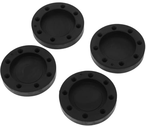 Angoily 4pcs Foot Pads for Washing Machine Dryer and Furniture Shockproof and Skid for Reducing Vibration and Noise Hard Floors for Washer Dryer and Table Stability