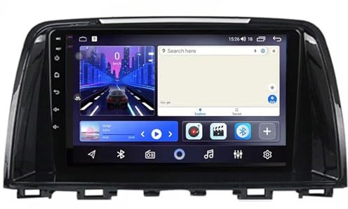 JYZHAO für Mazda 6 2012-2017,Android 11 9-Zoll-Autoradio,GPS-Navigation,Bluetooth-Unterstützung,4G-WLAN,Mirror Link,In-Dash-Autoradio-Video-Multimedia-Player,Plug-and-Play