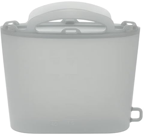 Microwave Steriliser, Microwave Steriliser Bag for Baby Bottles, Travel Steriliser with Vacuum Seal, 1200ml Ice Cube Storage Bag