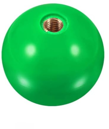 AKUYAO Joystick-Kugelkopf 35 mm M6-Schraubenloch für Arcade-Spiel-Joystick-Griff DIY-Teile (GRÜN)