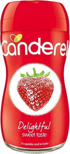 Canderel - Sucralose - Poudre - Faibleteneur en calories - Édulcorant | Pot 80g (Lot de 6)