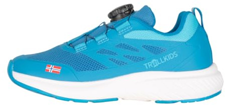 Trollkids Kids Bryggen Sneaker | FitGo Schnellschnürsystem, Herausnehmbare Innensohle