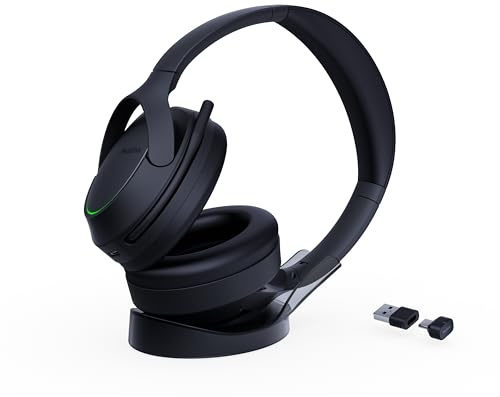 Yealink BH78 Over Ear Kopfhörer Kabellos Bluetooth Headset mit ANC Mikrofon | Yealink Kopfhörer Noise Cancelling,Teams Wireless Headset für Work,Computer Headset mit Dock Bis zu 38 Stunden Akkulaufzeit
