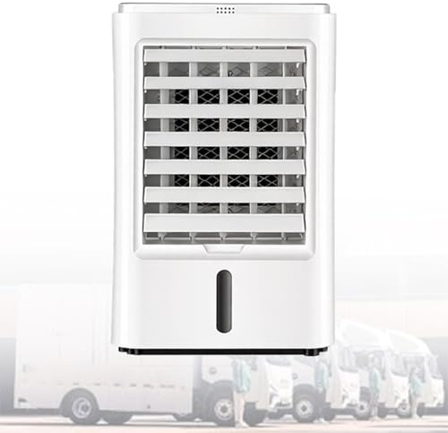 DzkZen Ventilateur Portable, Climatiseur De Voiture 12v/24v, Climatiseur 4 en 1 à 3 Vitesses, IdéAl pour Voiture, Camping-Car Et Camping 12V