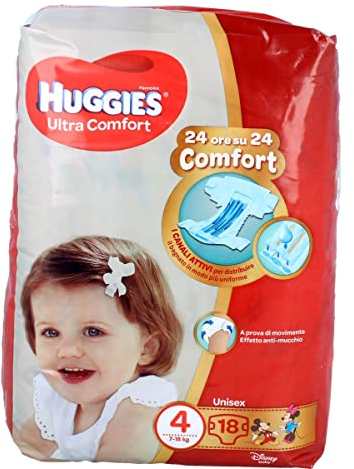 Huggies Ultra Comfort Windeln Größe 4 (7-18 kg)