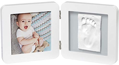 Baby Art My Baby Touch Single Print Frame. White