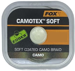 Fox Camotex Soft Coated Camo Braid 20m - Vorfachschnur, Tragkraft:20lbs/9.1kg