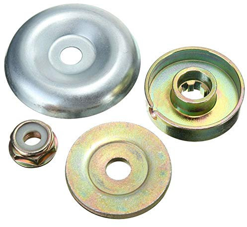 Yeehome Dado Kit di Fissaggio per Testa di Ricambio per Tagliaerba Decespugliatore Trimmer, 4 Set del Cambio Universale per Tosaerba Metal Blade Piastra con M10