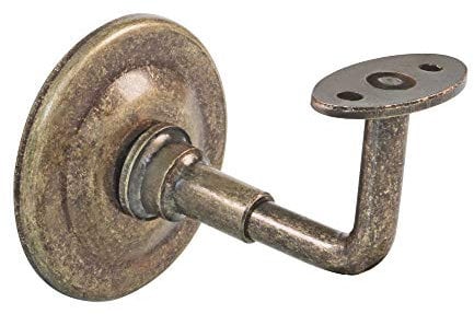 Handlaufstütze Handlaufhalter Wandhalterung Handlauf Metall Antik Messing Optik Stockschraube