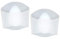 Xrten 2 Paar Arch Support Gel Pads, Silikon Ärmel Kissen Gel-Einlagen für Flache Füße, Plantarfasziitis und zur Schmerzlinderung